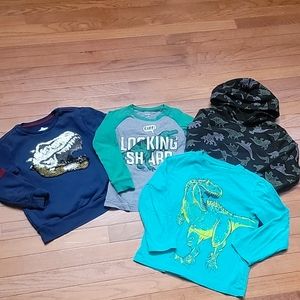 Dinosaur Shirts Lot Size 4
